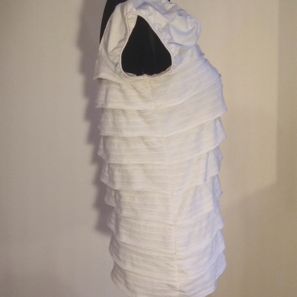 Max Studio Cream shirt size Medium - Picture 2 of 7